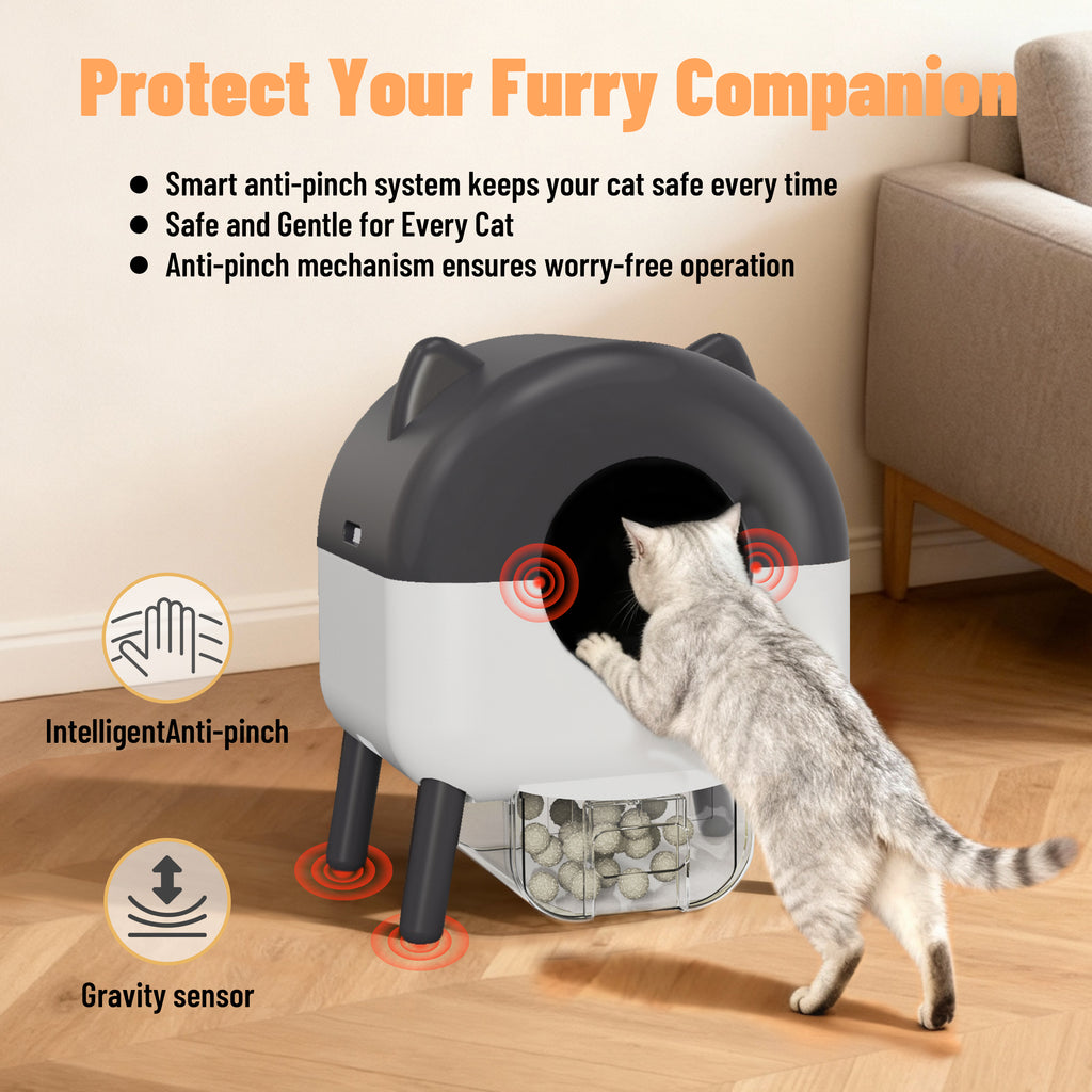 MeowWhimsy S7 Automatic Self-Cleaning Cat Litter Box