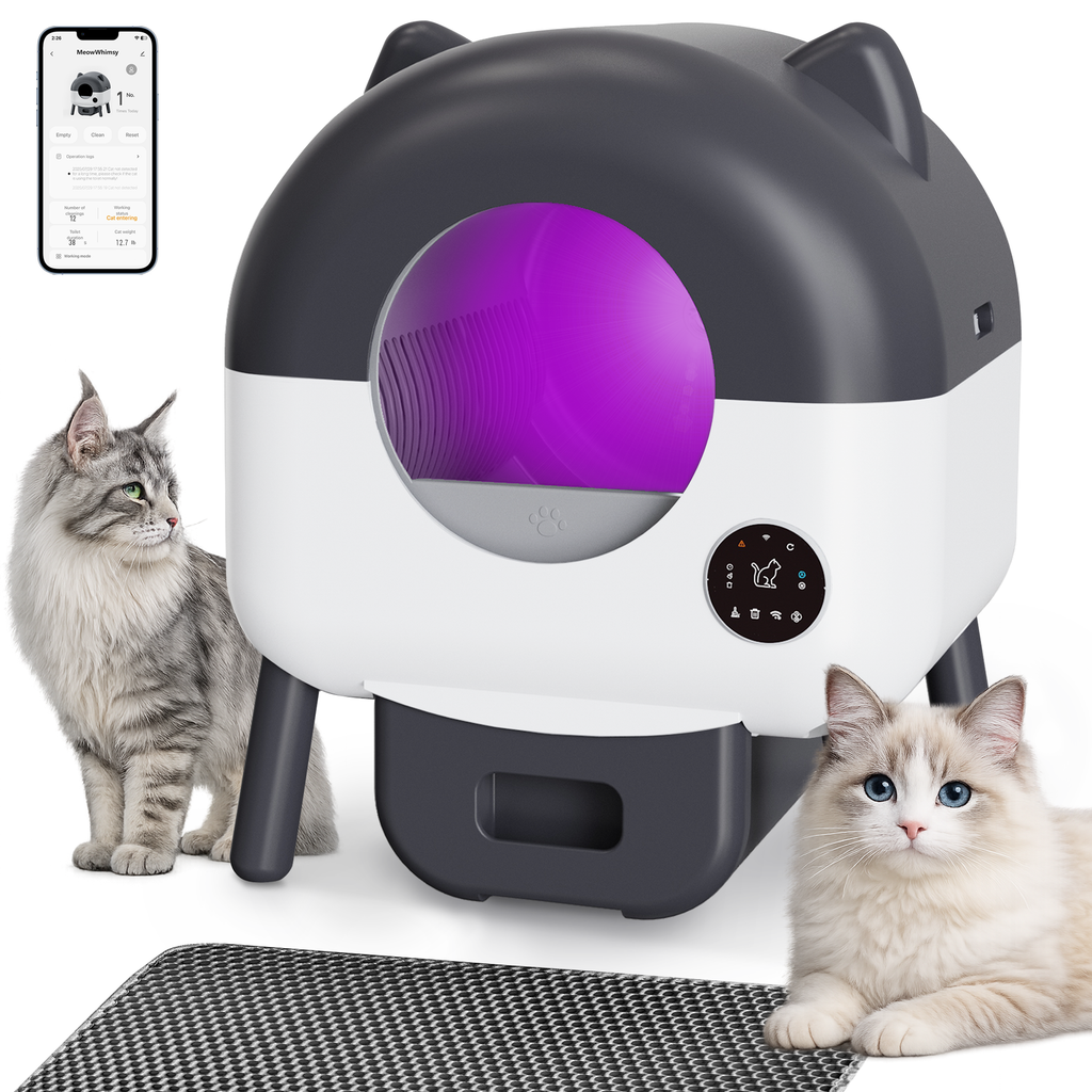 MeowWhimsy S7 Automatic Self-Cleaning Cat Litter Box