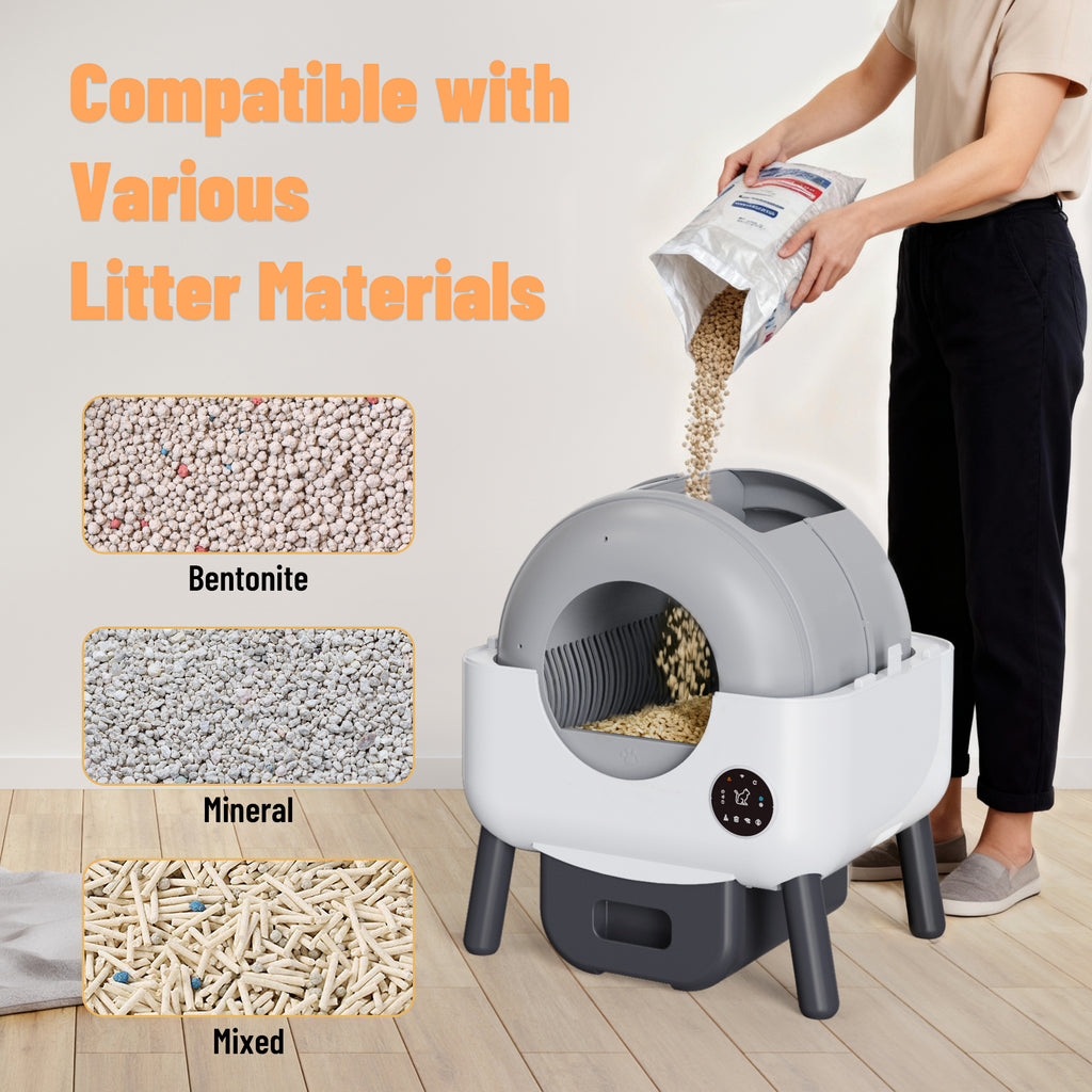 MeowWhimsy S7 Automatic Self-Cleaning Cat Litter Box