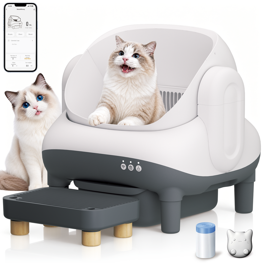 MeowWhimsy S7 Pro Automatic Self-Cleaning Cat Litter Box